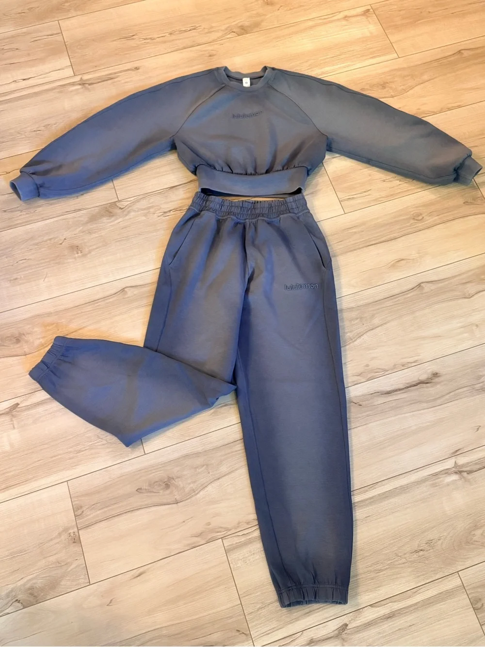 lululemon athletica Cropped Sweatshirt & Joggers Set